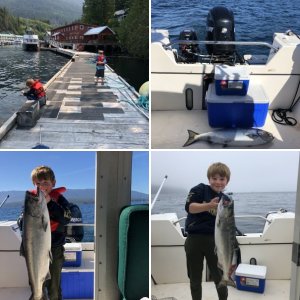 Tied up in Telegraph Cove