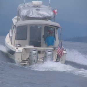 C-Cakes enroute to Comox