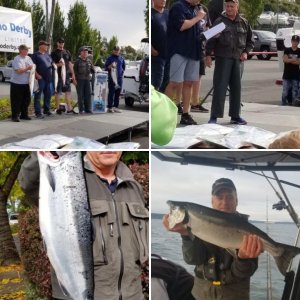 Dwight (Chromer) 2018 Edmonds Coho Derby 4th place winner -  12 lbs undressed