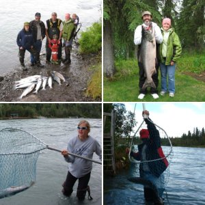 Nice catch of Kenai Reds, July 2011
