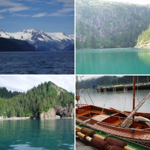 Halibut Cove Fox Island Kenai Fjords Tour's Salmon Bake and Over Night Lodge