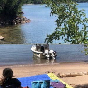 Lighthouse Bay - Sand Island