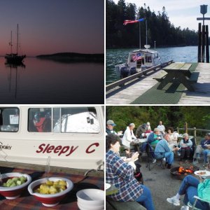Sequim Bay State Park walk and Dock.