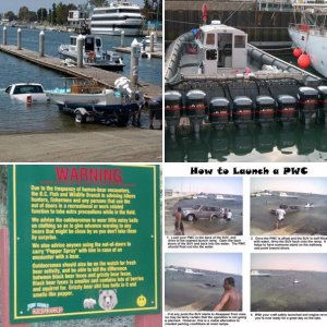 2000 hp RIB
Do you think this boat needs a kicker?
With a 6 gal poly tank, do you think he could back out of his birth?