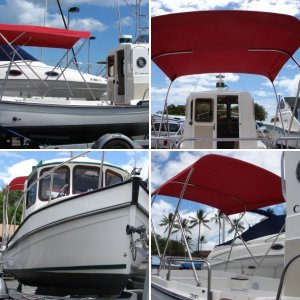 Top installed with matching hatch cover