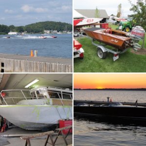 Entrance to harbor, Clayton, NY