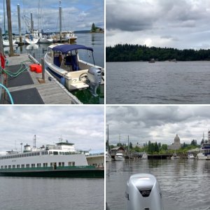 Heading south down Pickering Passage from Jarrell Cove