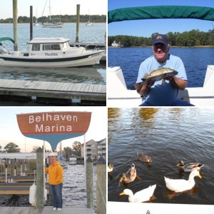 Picking up the new boat