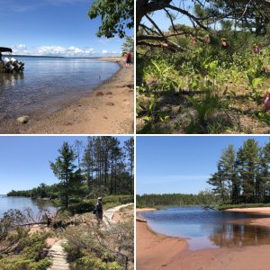 !st Overnight Trip - Stockton Island - Presque Isle Bay