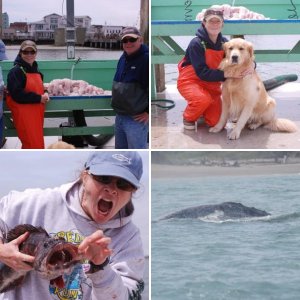 Ling cod and the old Reef Madness (the boat not the angler)