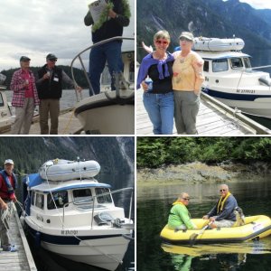 Arrival at Pender Harbour