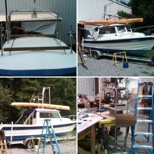 arch wedges epoxied