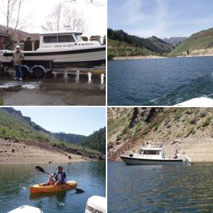 Our 1st outing on My Lee-May 2009
Anderson Ranch Reservoir