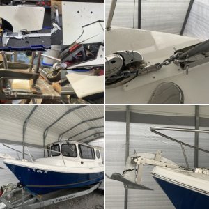 was able to salvage customized bow roller from ENDEAVOR