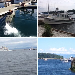 Gulf Islands June 2014. Conover Cove.  Wallace Island