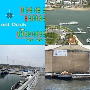 C-Traveler at the guest dock in Marina Del Rey