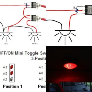 Modified USB chart light
