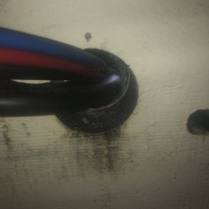 Transom Holes,  water Intrusion area?
