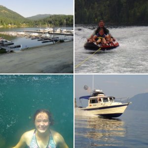 Yellowstone lake 2014