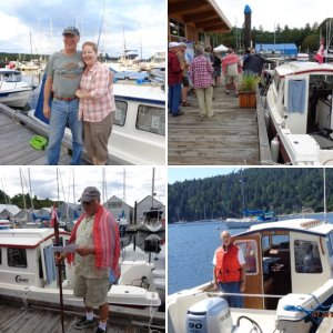 SBS 2015 - Kathy & Chuck (BOOTLEG HOOCH), 
Don and Lisa (KNOTTY C) 
and Joe (R-MATEY)