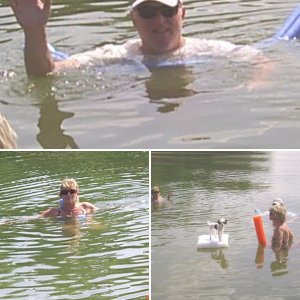 Jim & Loree \"Duck\" visit Lake Martin