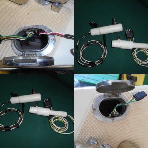 Installed windless.  Old hinged deck access port was waterproofed and connector was added so that remote up/down controller (fabricated from pvc and three position switch) could be wired in. Cheap, easy option that works great.
