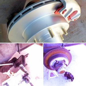 The original brakes after 12 years