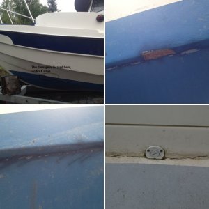 hull damage starboard