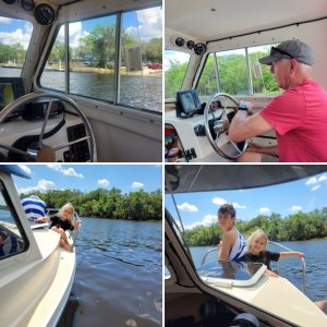 Anchored at Redneck Beach Debary Fl