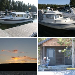 At the docks Voyager Farwest II Halcyon
