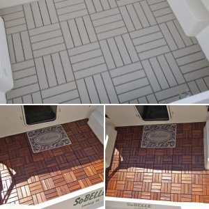 New Ikea floor in cockpit