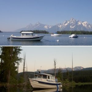 Jackson  Lake, Wy night achorage
