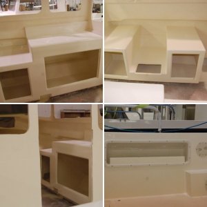 cd 25 portside molded interior under construction, taken 12-29-06