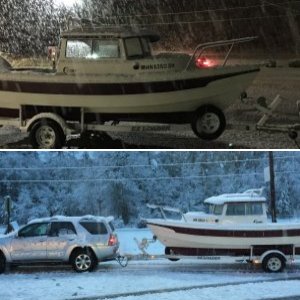 Bringing home my new Snow-Dory