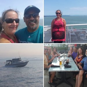 Start of trip.  Tswassen Ferry to Nanaimo