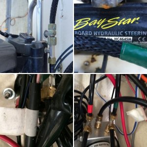 Helm pump for hydraulic steering