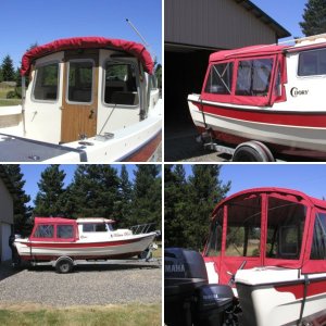 This camper back was made by Haxtons Canvas in Clackamas OR.