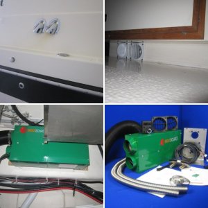 Front propane locker