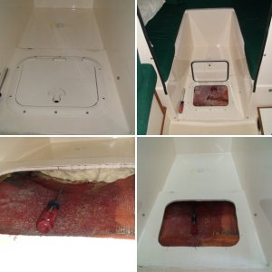 foam fill hole and plug