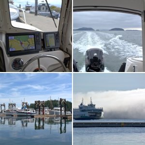 Arriving at FH at 8AM Friday morning, May 10th, after a smooth crossing from Reid Harbor.