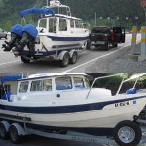 Getting ready to head out on our maiden voyage