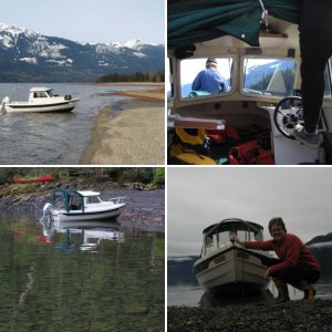 up Harrison Lake