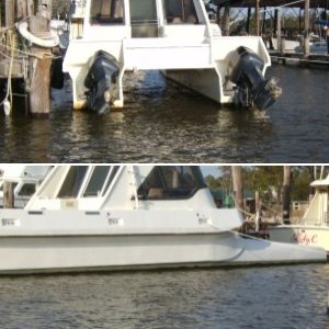 Strange boat starboard side