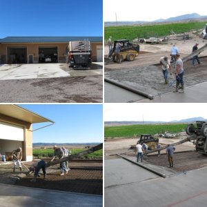 Garage foundations and floor
