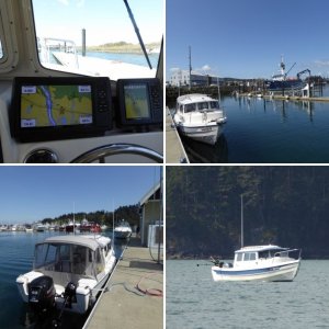 Leaving Twin Bridges Marina late on a Saturday afternoon April 21