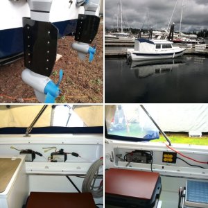 electric C-Dory under construction