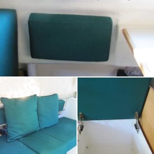 Hinged mate's seat; easy access