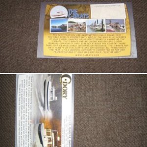 Front of mini brochure