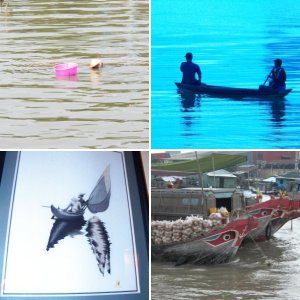 The Mekong has been used commercially for centuries and it shows.