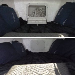 Sea Baby's Forward Bulkhead - Closed